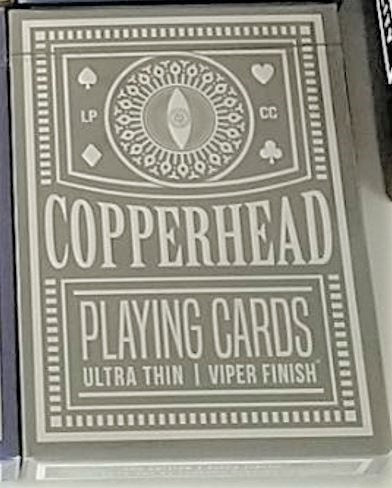 COPPERHEAD 2023 - VIPER FINISH™ – Legends Playing Card Co.