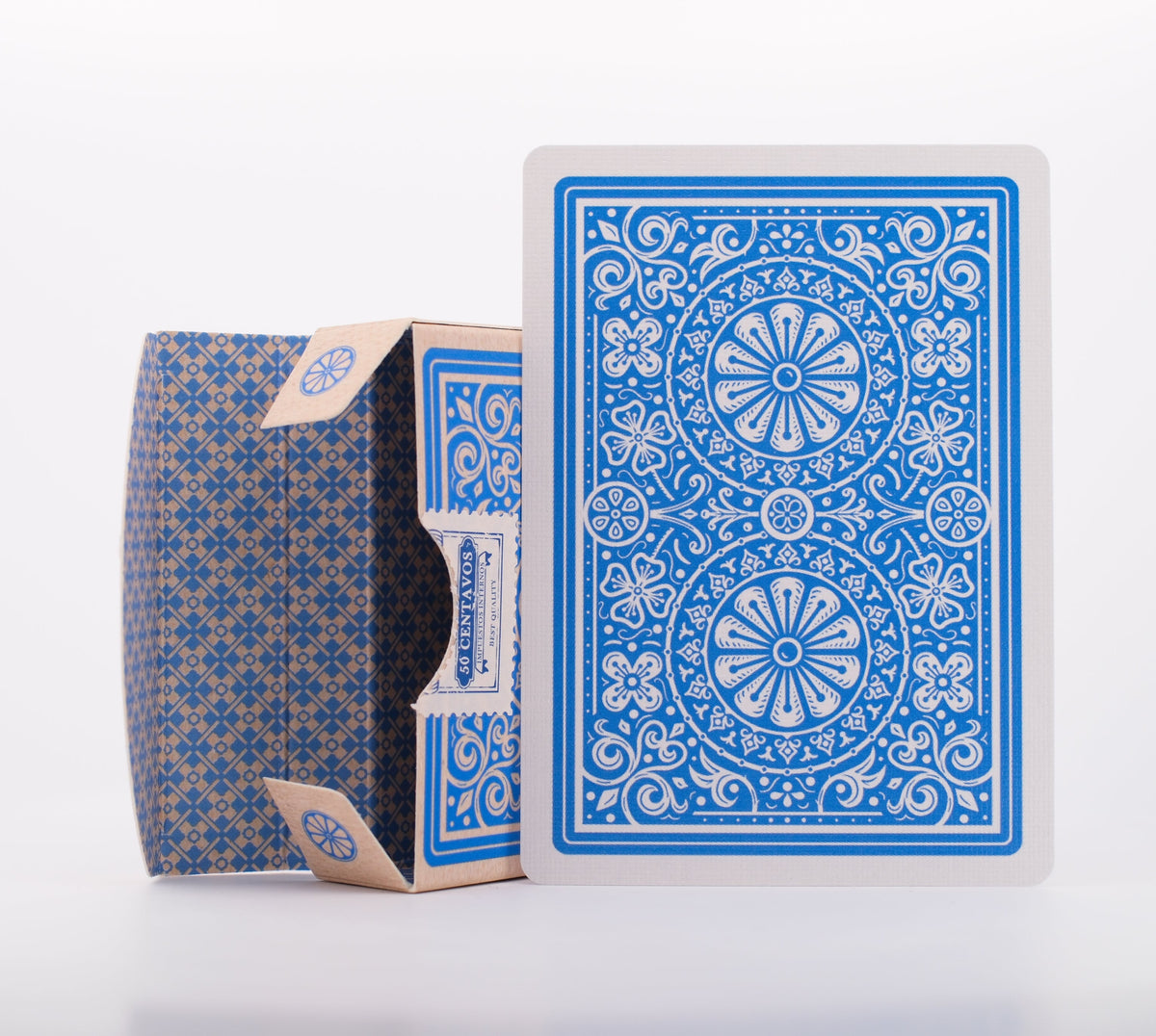 Imported Brand Blue open tuck with interior printing - LPCC Sample Pack 2026