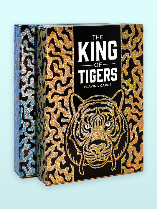 KING OF TIGERS playing cards