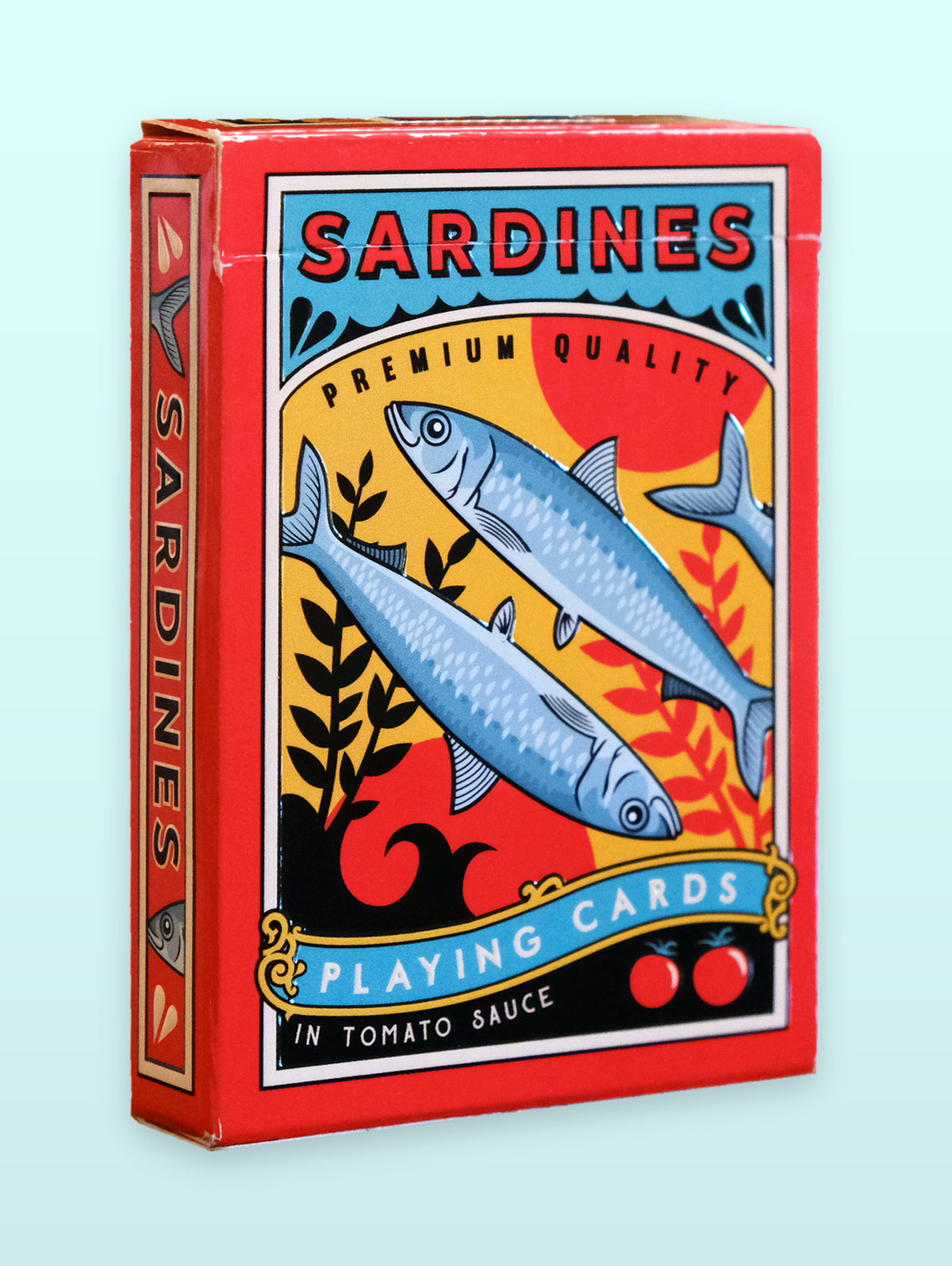 SARDINES playing cards